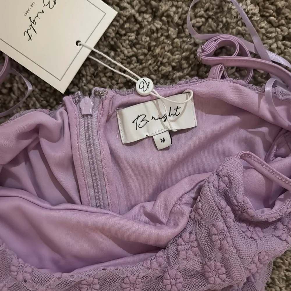 NWT Lavender Dress - Picture 2 of 4